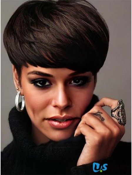 Straight Short Remy Hair Wigs For Sale UK