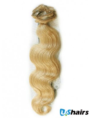 Blonde Wavy Gorgeous Remy Human Hair Tape In Hair Extensions