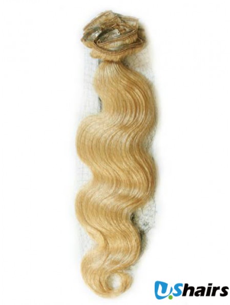 Blonde Wavy Gorgeous Remy Human Hair Tape In Hair Extensions