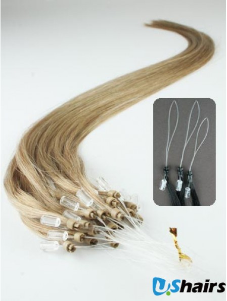 Good Blonde Straight Micro Loop Ring Hair Extensions