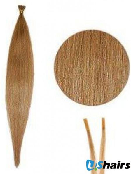 Blonde Straight Stick/I Tip Hair Extensions