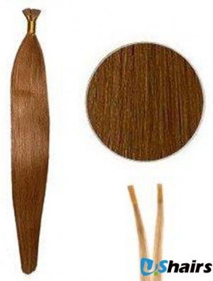 Auburn Straight Stick/I Tip Hair Extensions