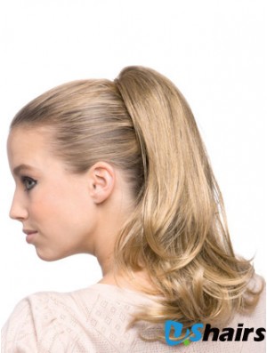 Style Wavy Blonde Ponytails