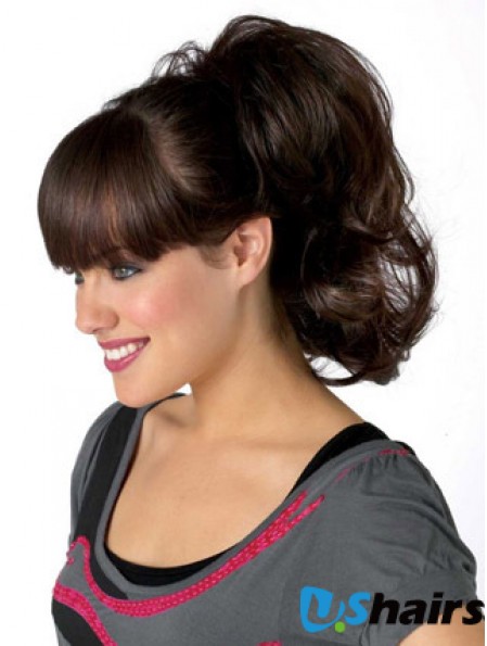 Discount Wavy Brown Ponytails