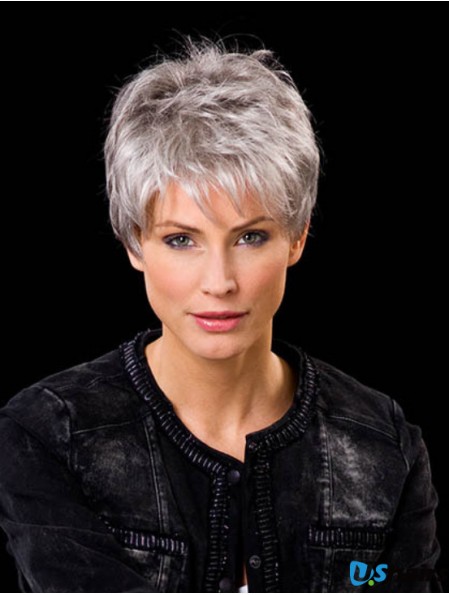 Short Human Hair Wigs 100% Hand Tied