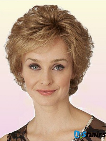 Short Human Hair Wigs UK Classic Blonde