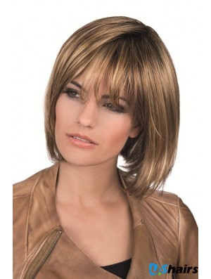 Chin Length Straight Human Hair  Best Bob Wigs