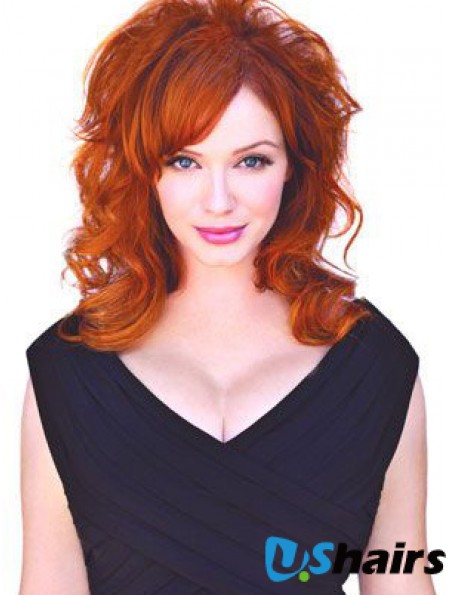 Wig Shop With Bangs Cropped Color Wavy Style Shoulder Length