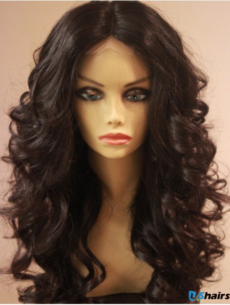 Long Wavy Designed African American Wigs