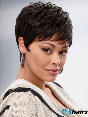 Short Synthetic Capless Wigs For African American