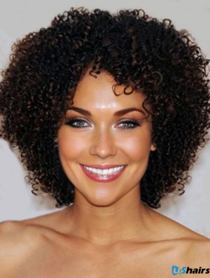 Short Human Hair Wigs For African American Women With Lace Front