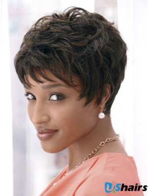 Synthetic Black Wigs For African Americans