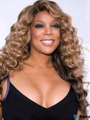 Without Bangs Curly Blonde 22 inch Best  Wigs