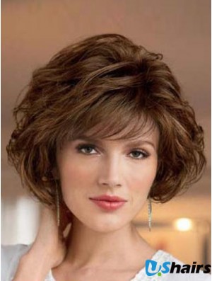 UK Synthetic Wigs Bobs Cut Short Length For Women