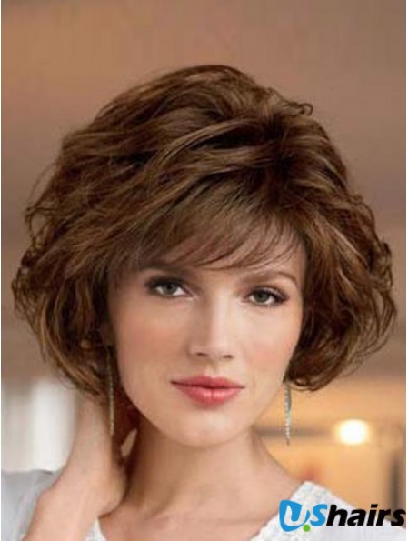 UK Synthetic Wigs Bobs Cut Short Length For Women