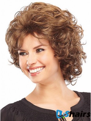 Synthetic Classic Wigs Chin Length Auburn