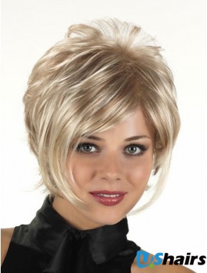 Synthetic Wigs For Sale Blonde Curly Style