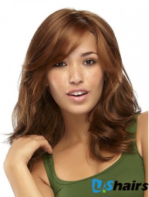 Realistic Synthetic Wigs With Capless Wavy Style Long Length