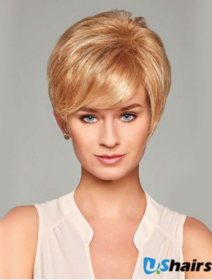 Short Wavy Capless Layered 8 inch Suitable Synthetic Wigs