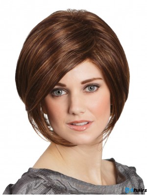 Auburn Straight 10 inch Lace Front Wigs Bob