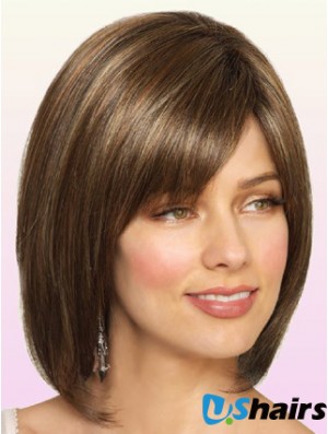 Women Synthetic Wigs Bob Style Chin Length