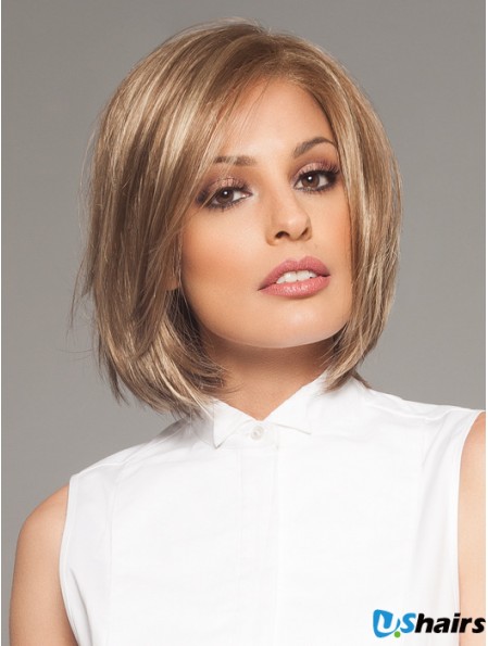 Chin Length Blonde Gorgeous 10 inch Straight Bob Wigs