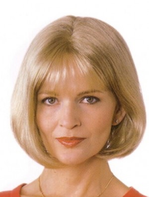 Blonde Bob Wigs UK With Monofilament Blonde Color Bobs Cuts