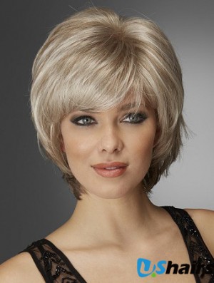 Wavy Blonde Exquisite Synthetic Bob Wigs