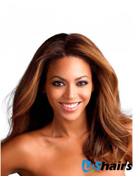 Wavy Brown Lace Front Remy Human  Wigs For Sale