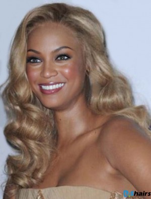 Blonde Wavy Without Bangs Lace Front 18 inch Incredible Tyra Banks Wigs