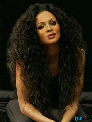 24 inch Black Lace Front Wigs For Black Women