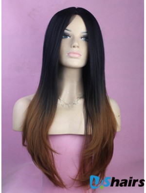 Incredible 26 inch Long Straight Wigs For Black Women