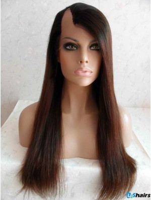 High Quality Auburn Long Straight U Part Wigs