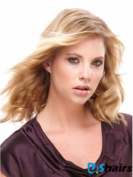 Comfortable Brown Wavy Synthetic Clip In Hair Extensions